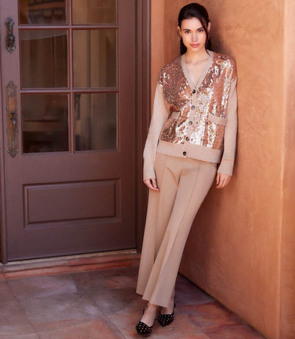 Sequin Cardigan Sweater