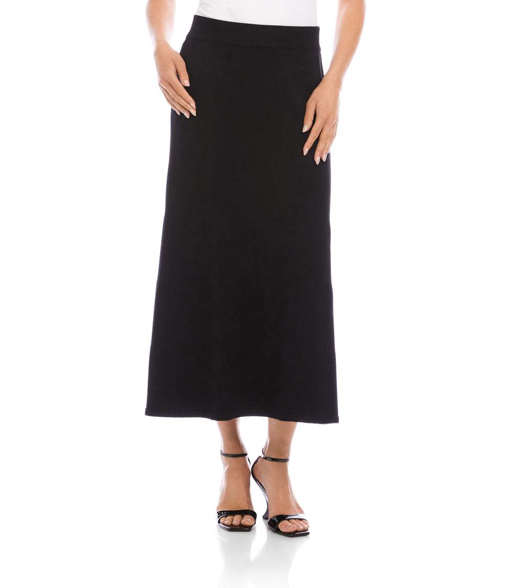 Sweater Knit Midi Skirt