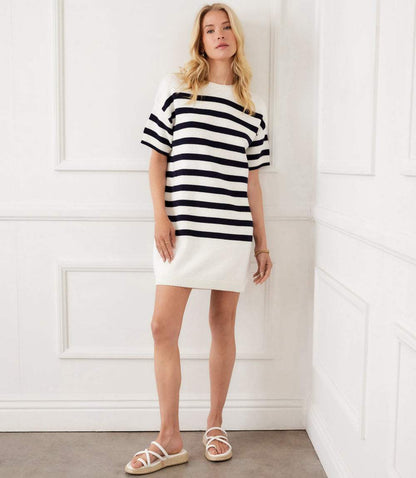 Stripe Sweater Dress