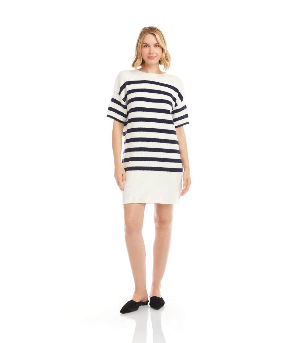 Stripe Sweater Dress