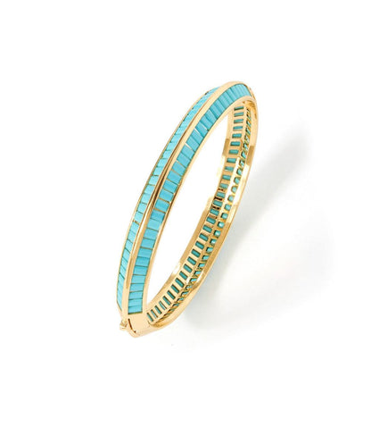 Turquoise Beaded Bangle