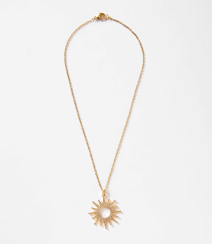 Pavé Starburst Necklace