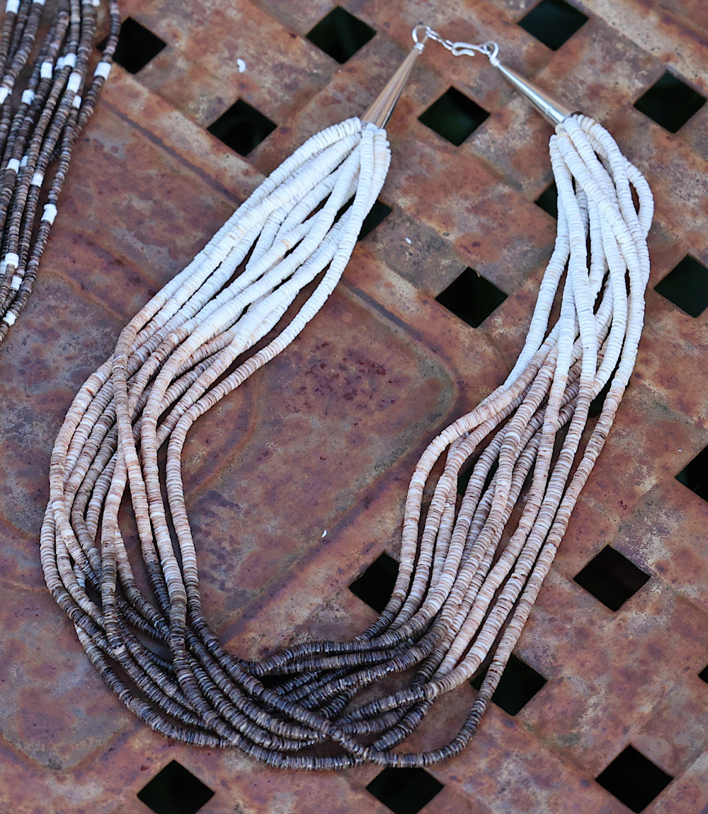 Santo Domingo Ombre Heishi Necklace