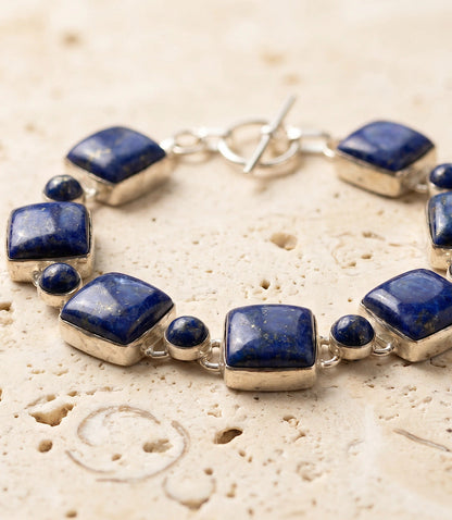 Sapphire Link Bracelet