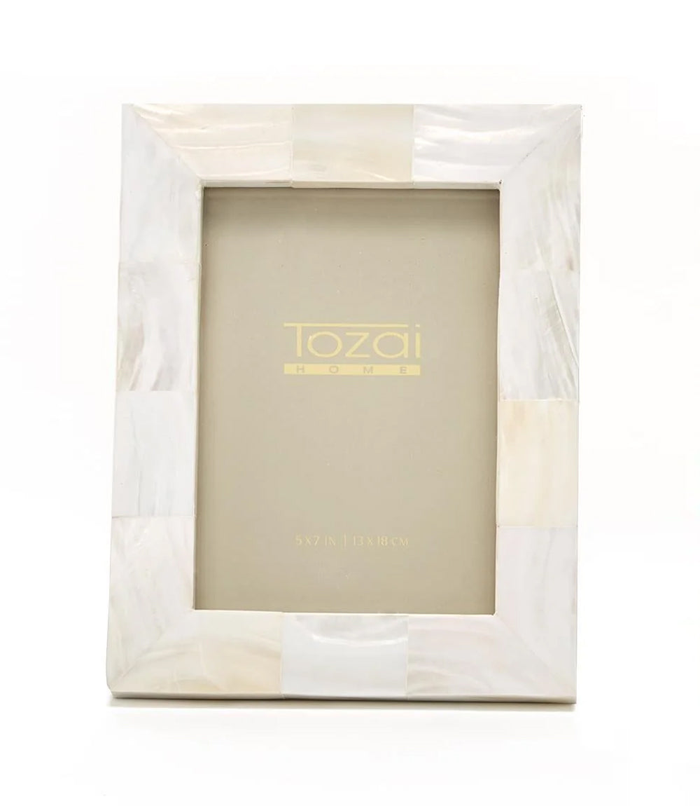 Mother Of Pearl Picture Frame, 5" x 7"