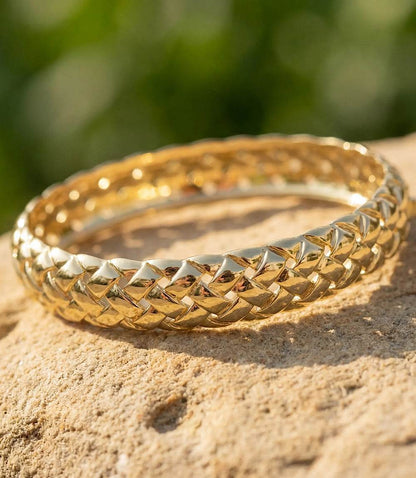 Braided Bangle Bracelet