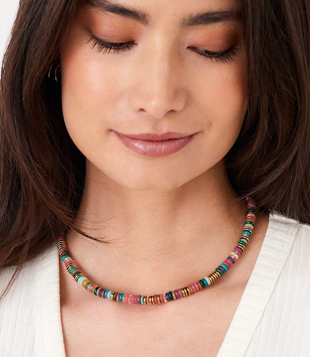 Beaded Shell Necklace