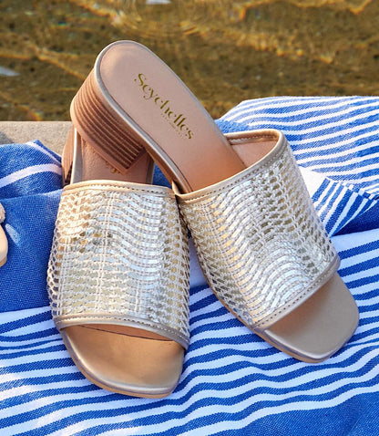 Seychelles Pepper 2 Woven Mid Heel Sandals