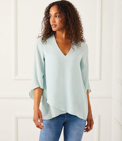 Bracelet Sleeve Asymmetric Top