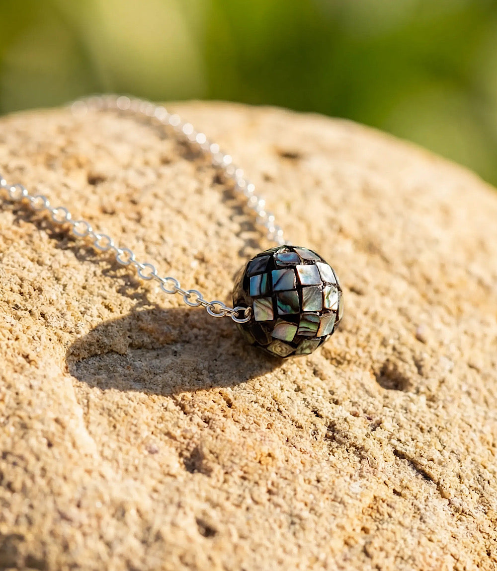 Abalone Stone Necklace