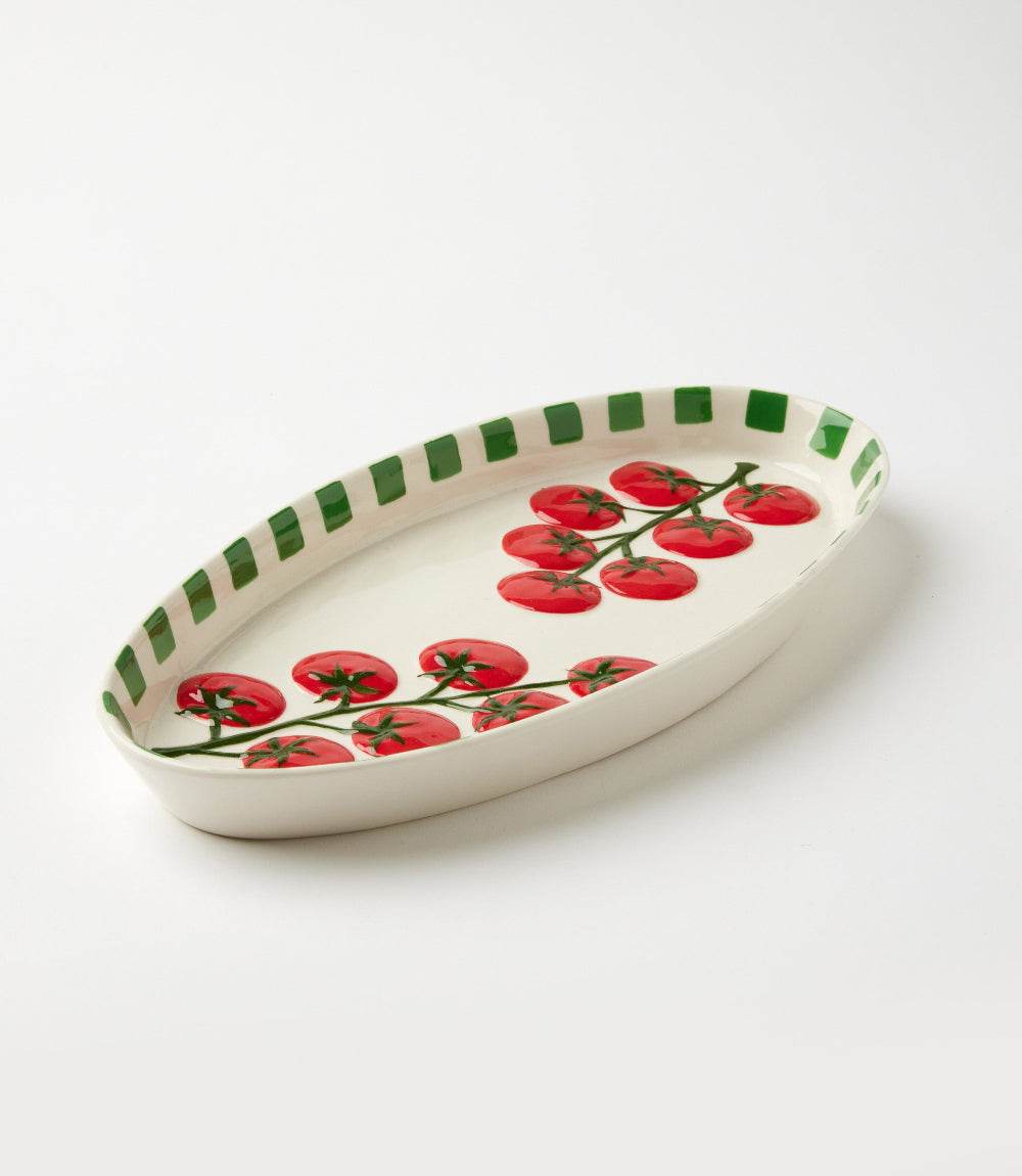 Oval Tomato Platter