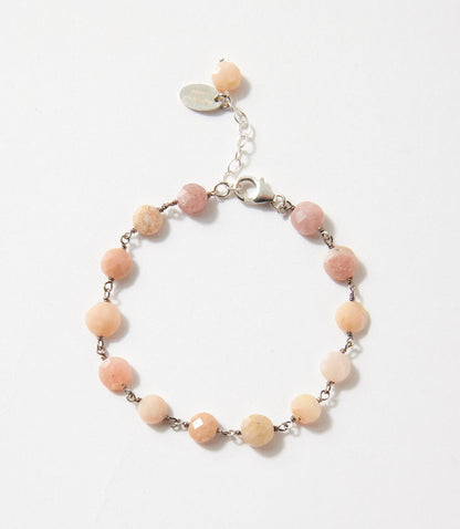 Pink Opal Beaded Bracelet