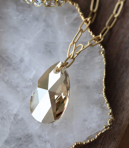 Crystal Pendant Necklace
