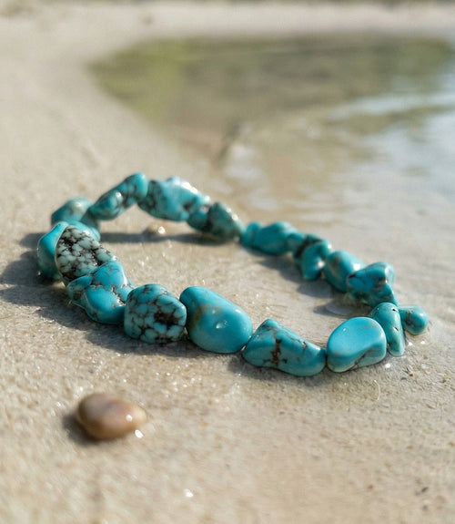Chunky Turquoise Bracelet