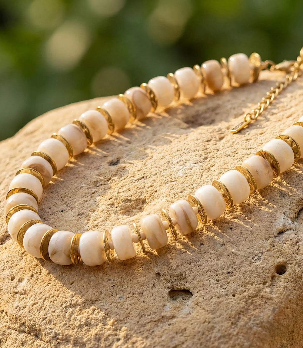 Palm Royale Beaded Necklace