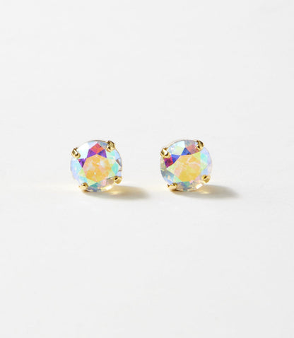 Gemstone Stud Earrings