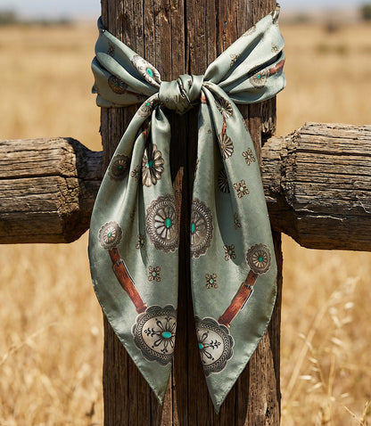 Flagstaff Silk Scarf