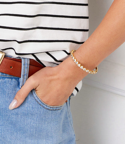 Heart Cuff Bracelet