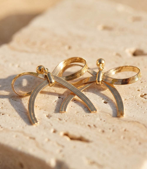 Bow Charm Earrings