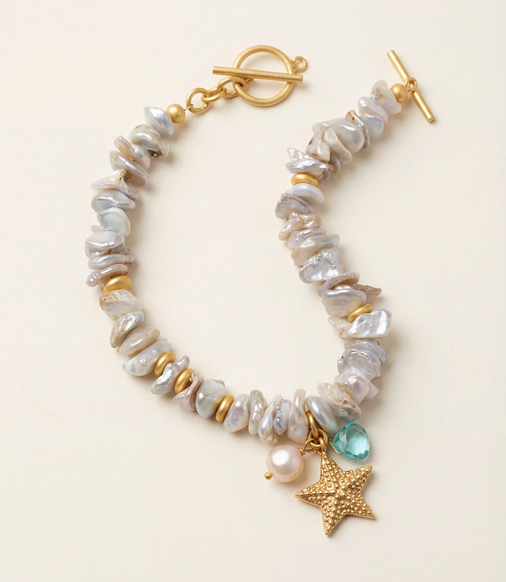 Starfish Charm Bracelet
