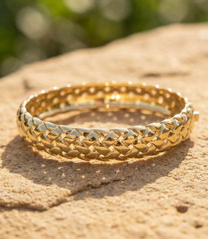 Braided Bangle Bracelet