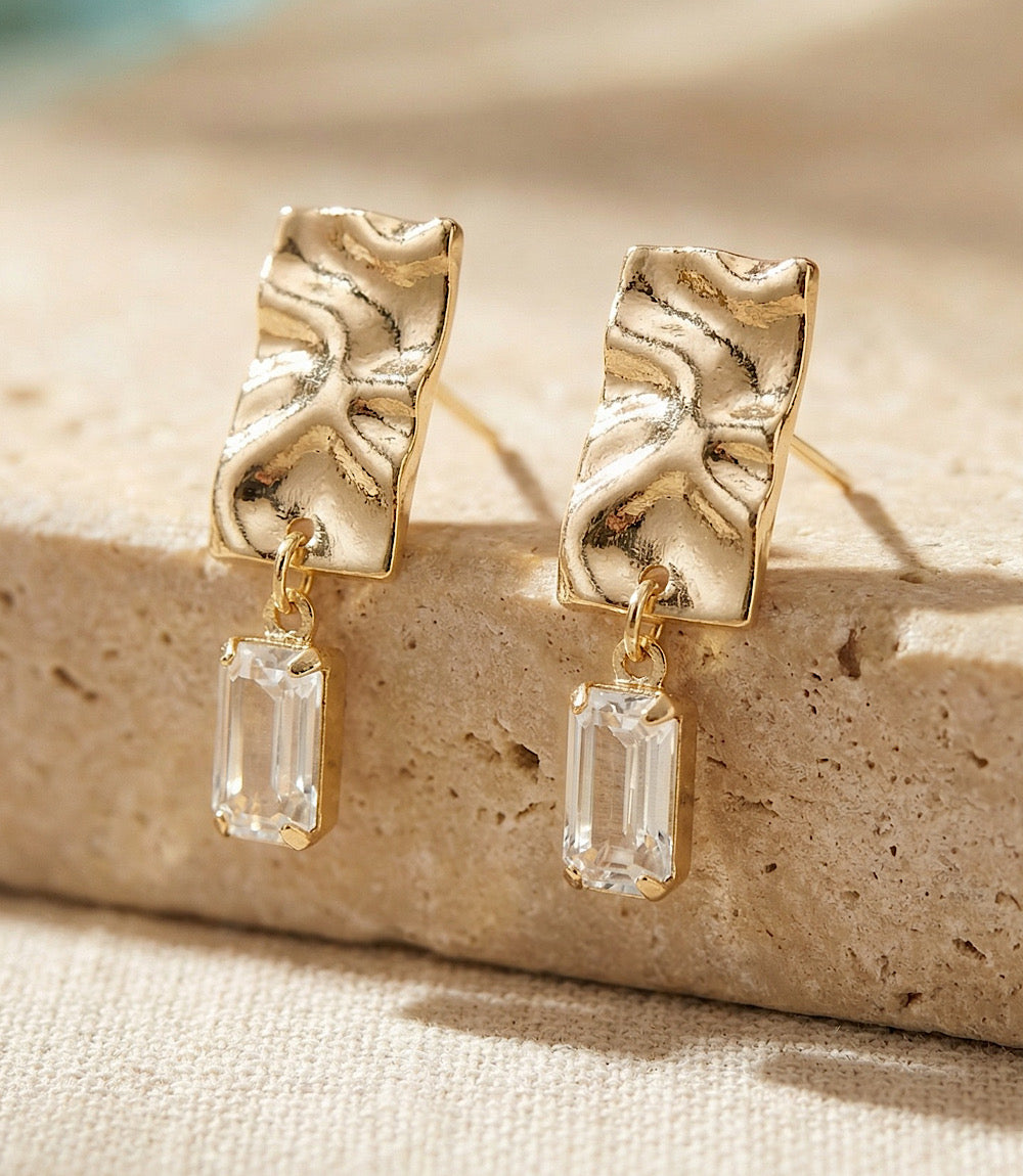 Reflection Drop Earrings