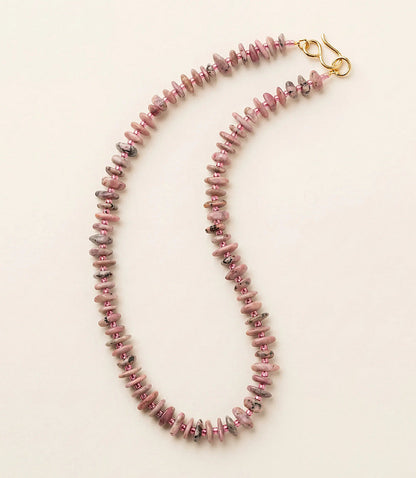 Gemstone Nugget Beaded Necklace