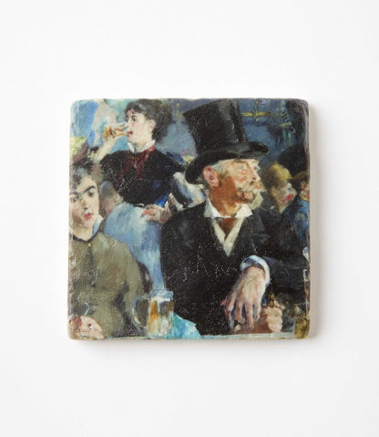 Édouard Manet Marble Coasters, Set Of 4