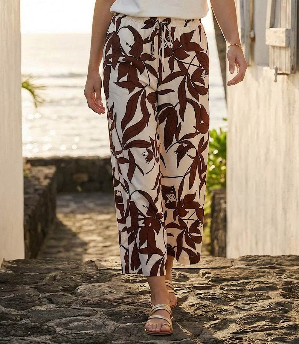Drawstring Ankle Pants