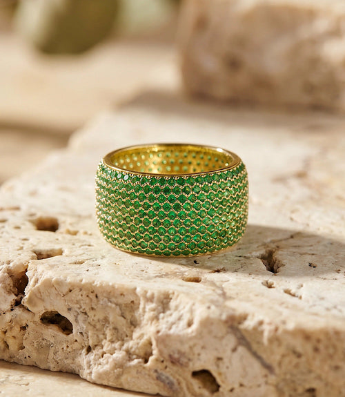 Colorful Crystal Ring