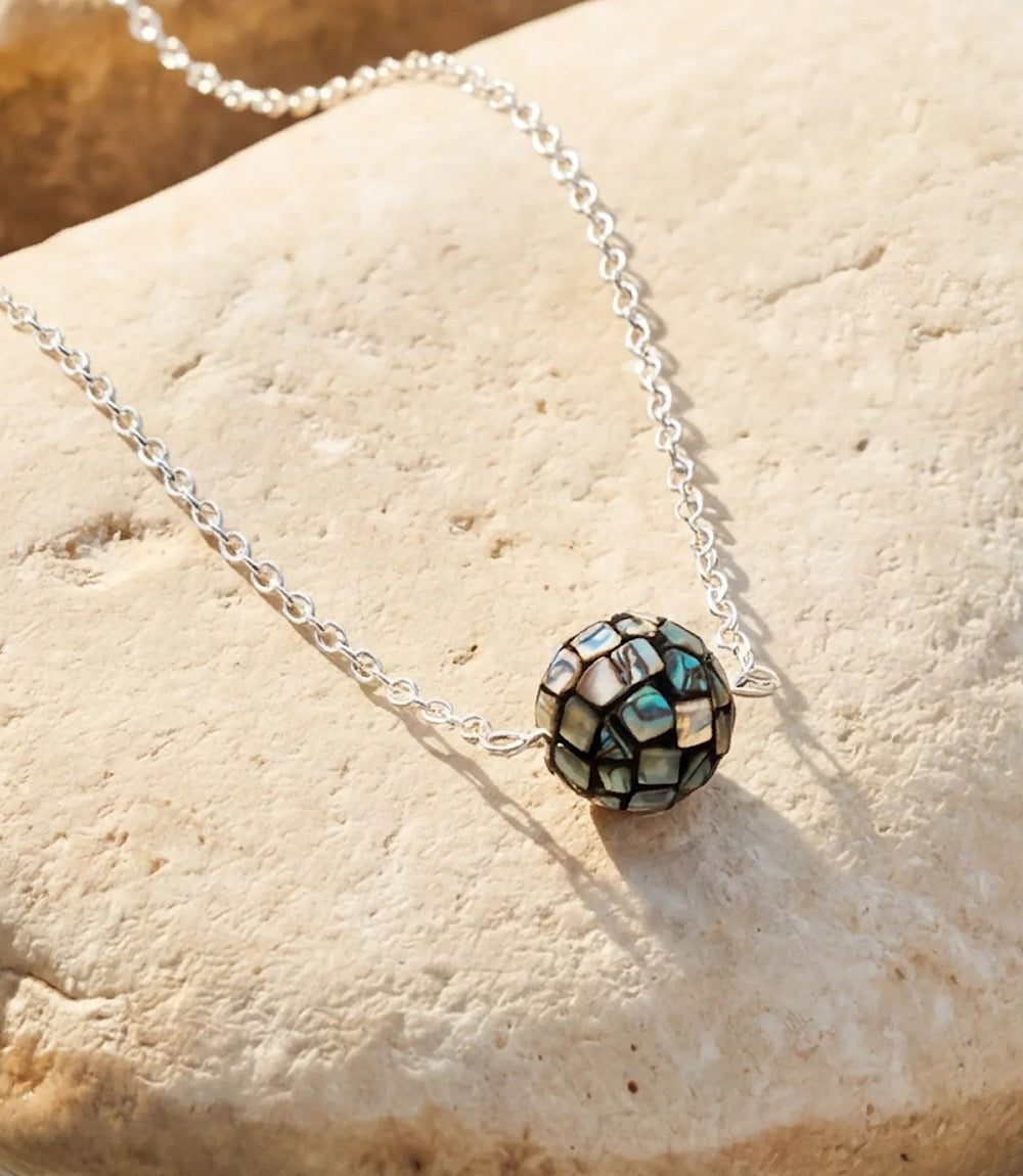 Abalone Stone Necklace