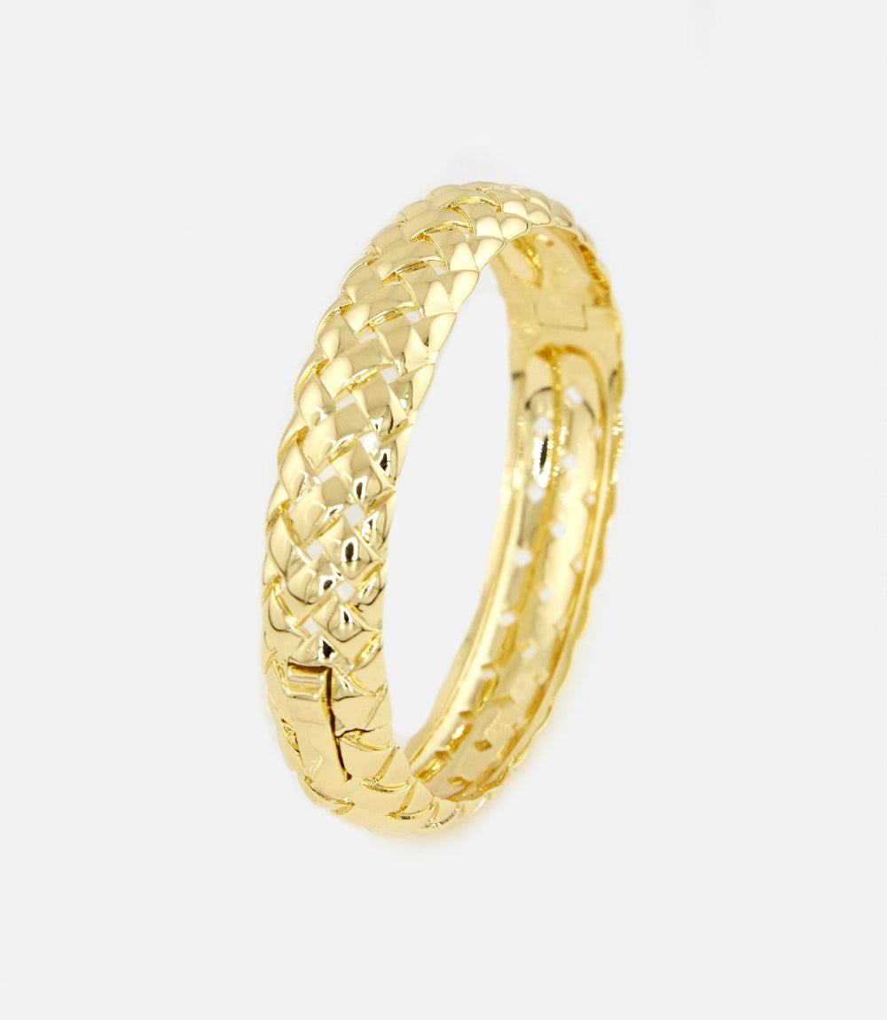 Braided Bangle Bracelet