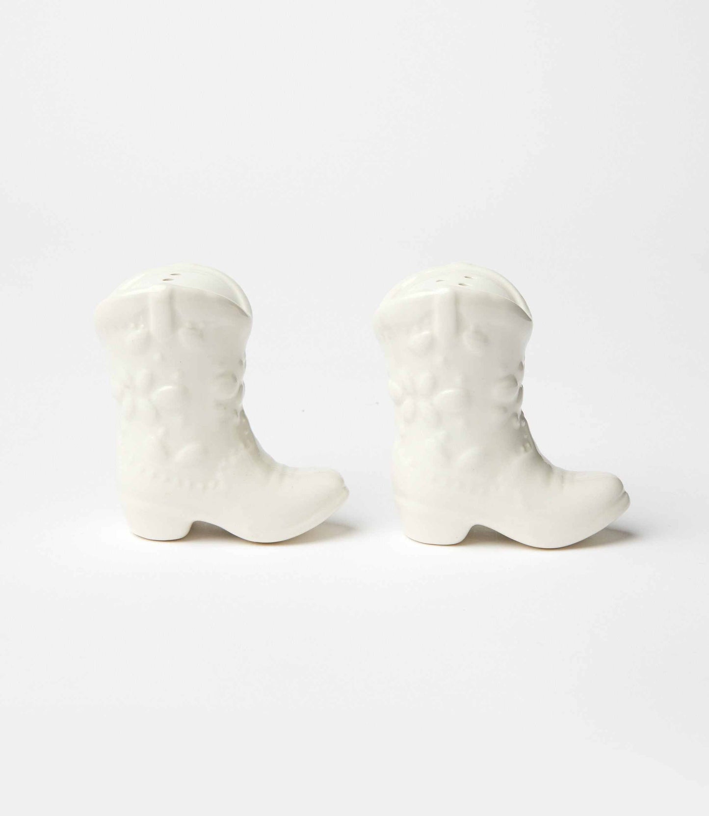 Western Boots Salt And Pepper Shaker Set