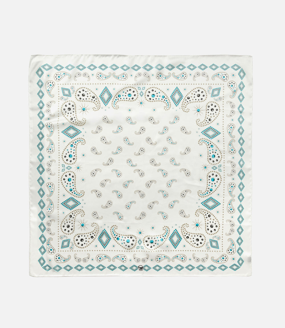 Pretty Paisley Silk Scarf