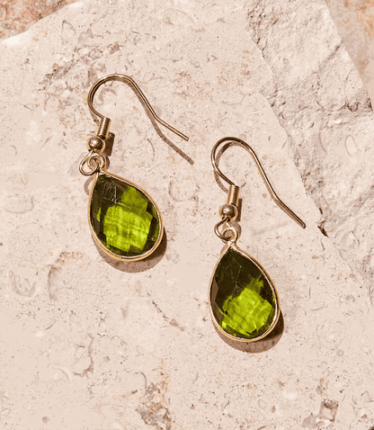 Peridot Gemstone Earrings