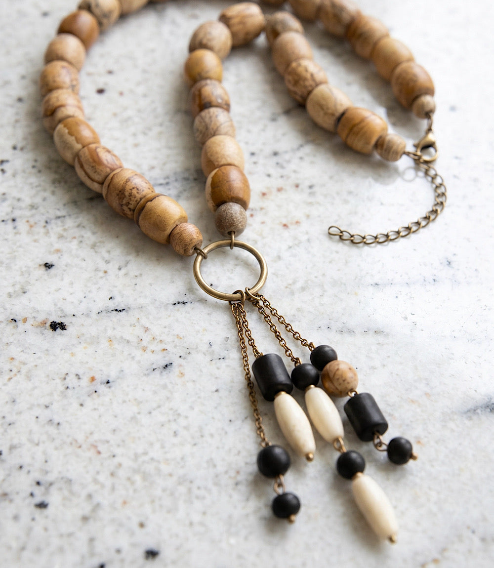 Island Gemstone Necklace