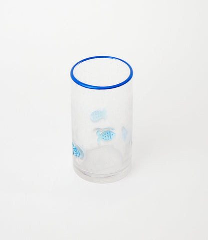 Fish Bubble Drinking Glass