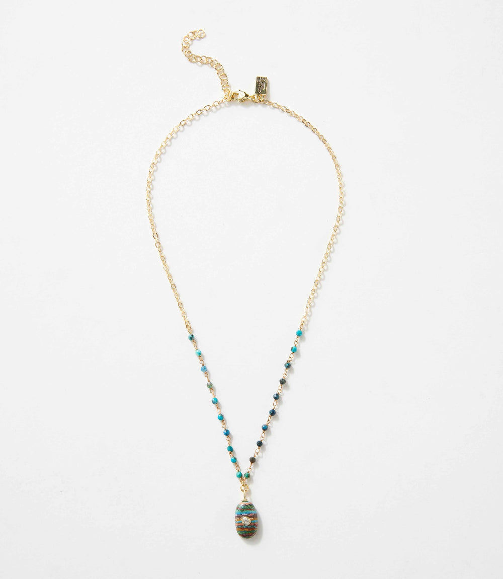 Beaded Amulet Necklace
