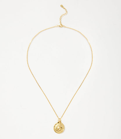 Sea Shell Charm Necklace