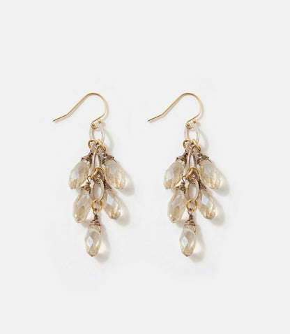 Crystal Cluster Earrings