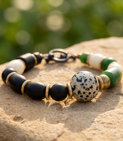 Safari Stones Beaded Bracelet