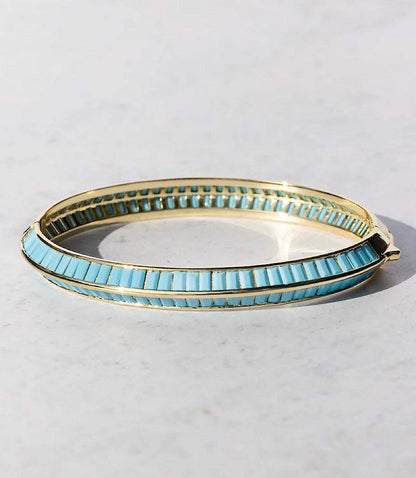 Turquoise Beaded Bangle