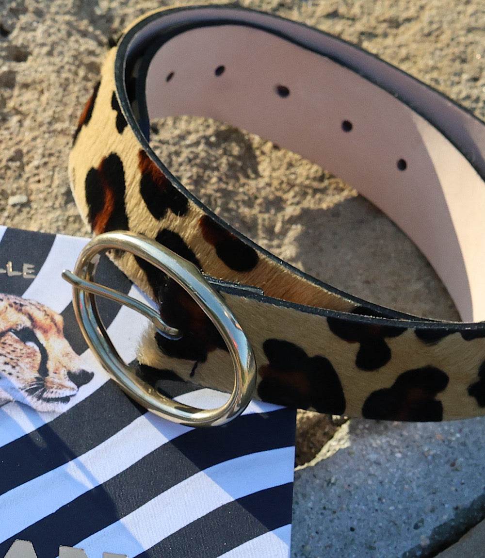 Streets Ahead Leopard Print Belt
