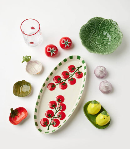 Garden Vegetable Tidbit Dishes, Set Of 3