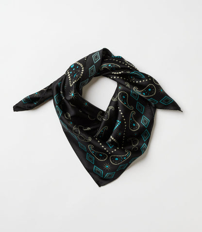 Pretty Paisley Silk Scarf