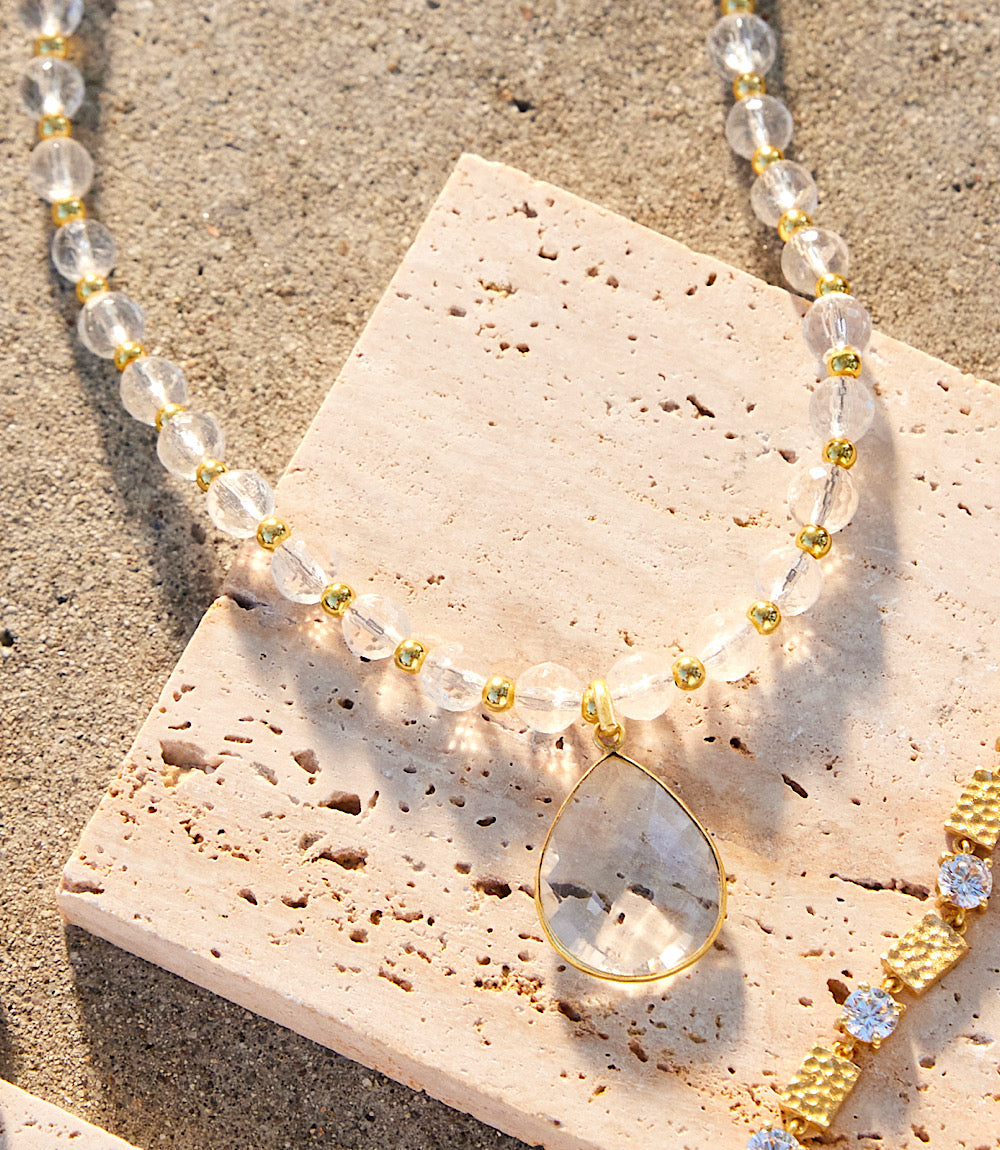 Crystal Pendant Necklace