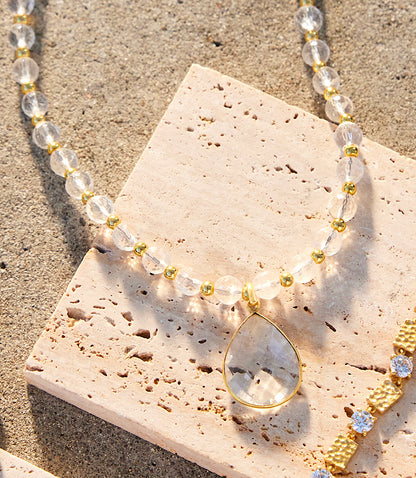 Crystal Pendant Necklace