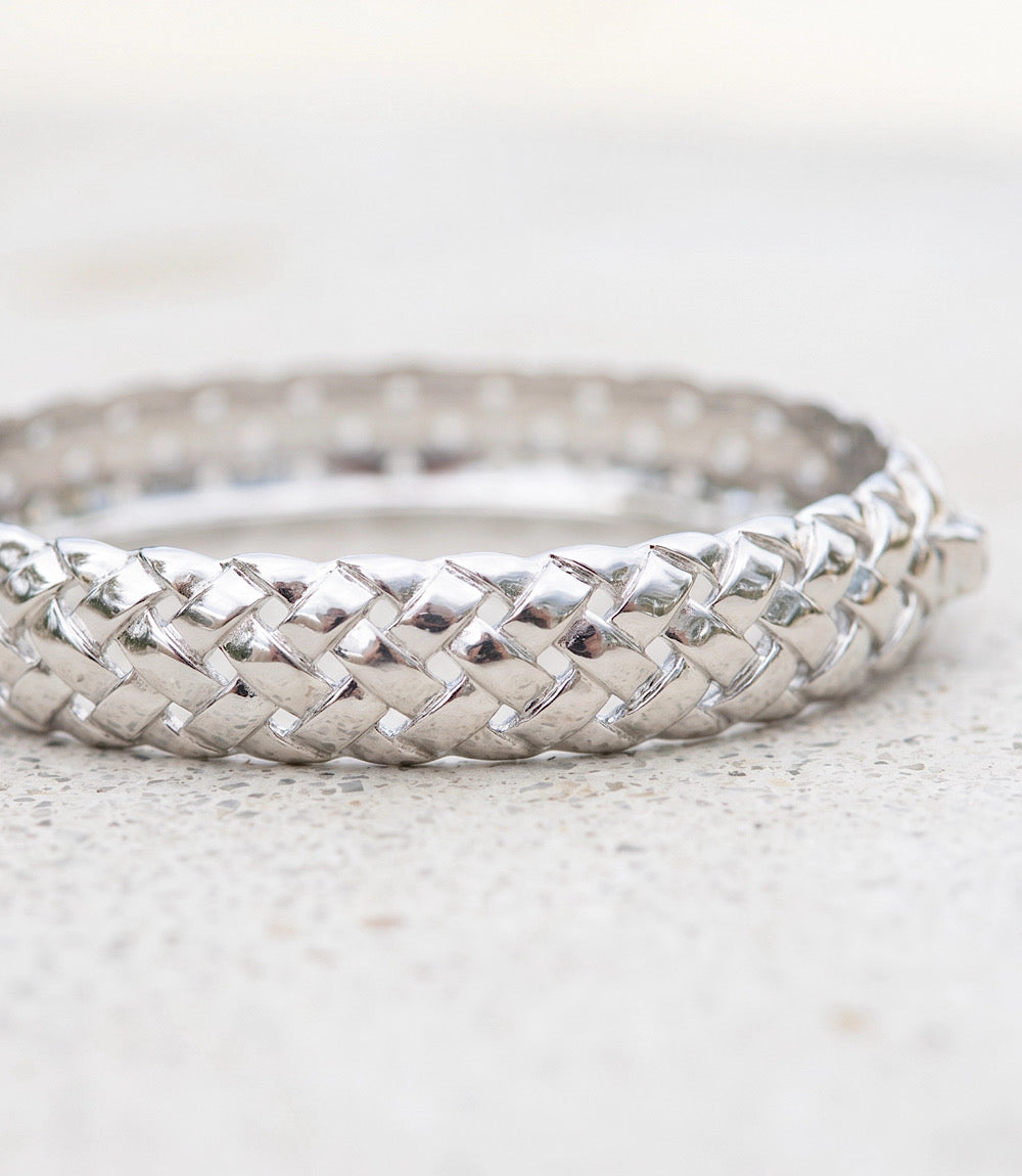 Braided Bangle Bracelet