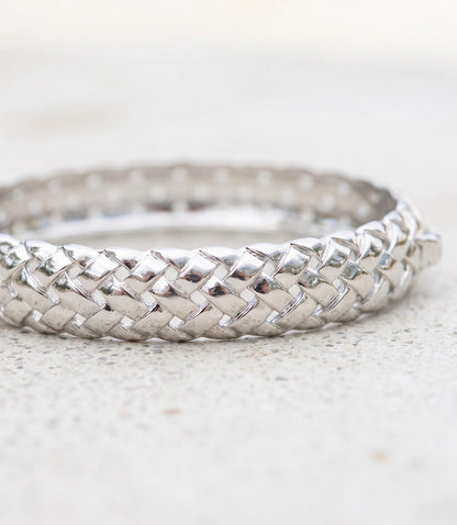 Braided Bangle Bracelet