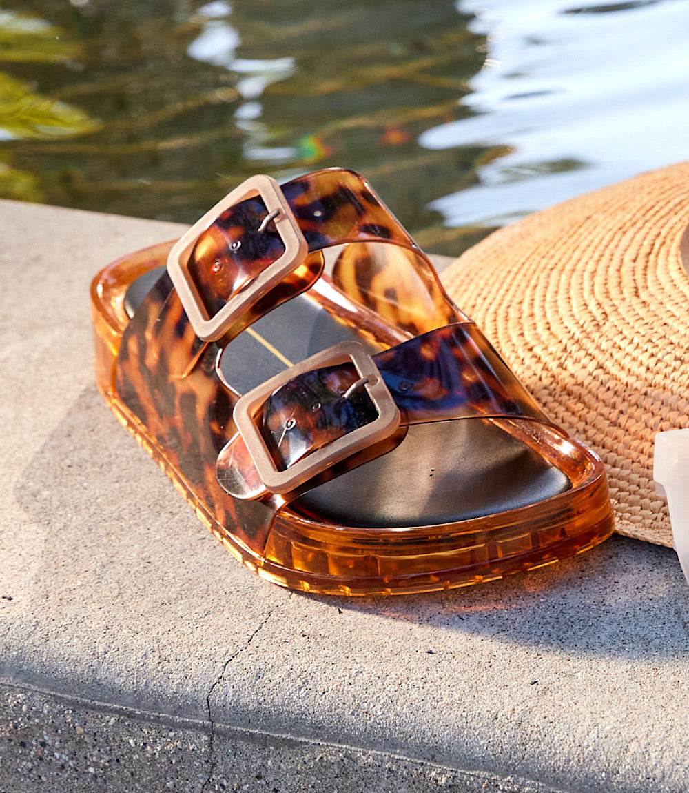 Dolce Vita Julio Buckle Slide Sandals
